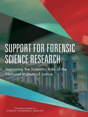 cover image of Support for Forensic Science Research